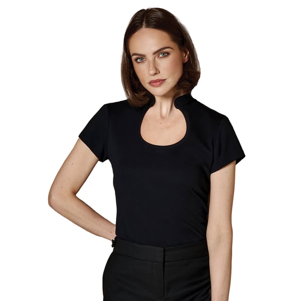 Kustom Kit Womens/Ladies Keyhole Top