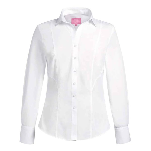 Brook Taverner Womens/Ladies Palena Poplin Long-Sleeved Formal Shirt