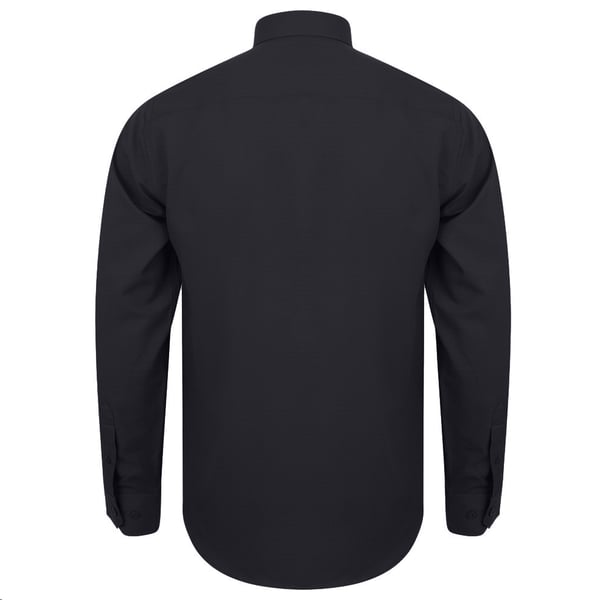 Henbury Mens Moisture Wicking Long-Sleeved Shirt