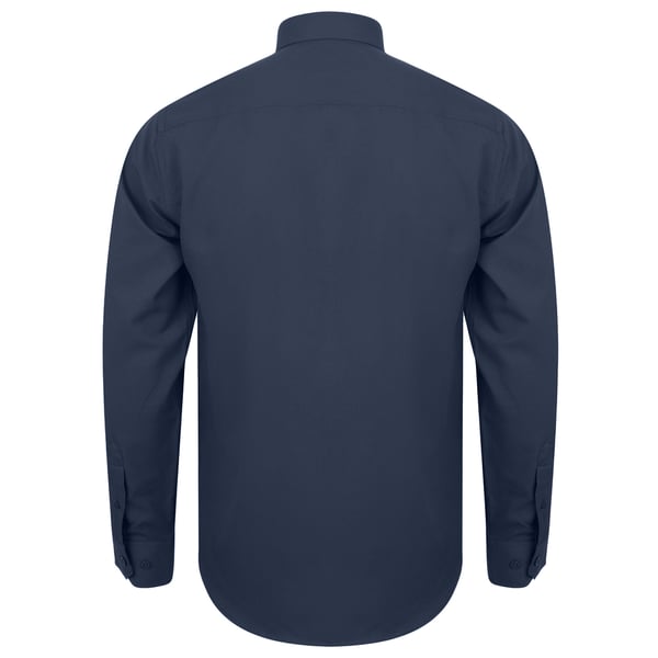 Henbury Mens Moisture Wicking Long-Sleeved Shirt