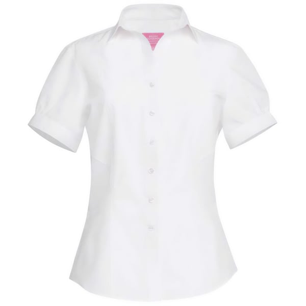 Brook Taverner Womens/Ladies Paduli Poplin Short-Sleeved Formal Shirt