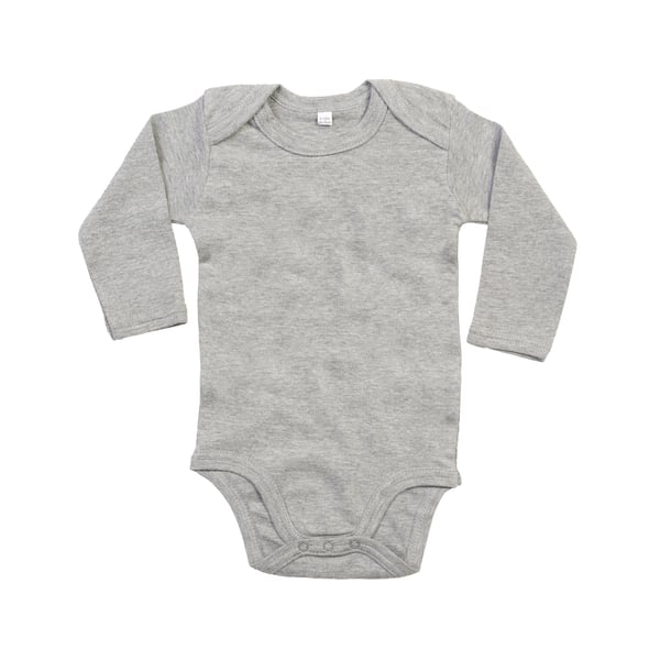 Babybugz Baby Heather Long-Sleeved Bodysuit