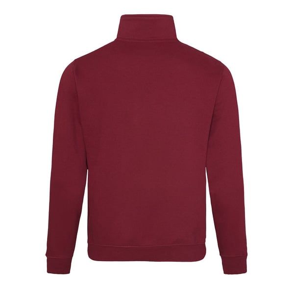 Awdis Mens Sophomore Zip Neck Sweatshirt