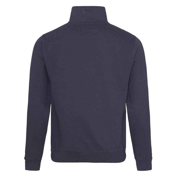 Awdis Mens Sophomore Zip Neck Sweatshirt