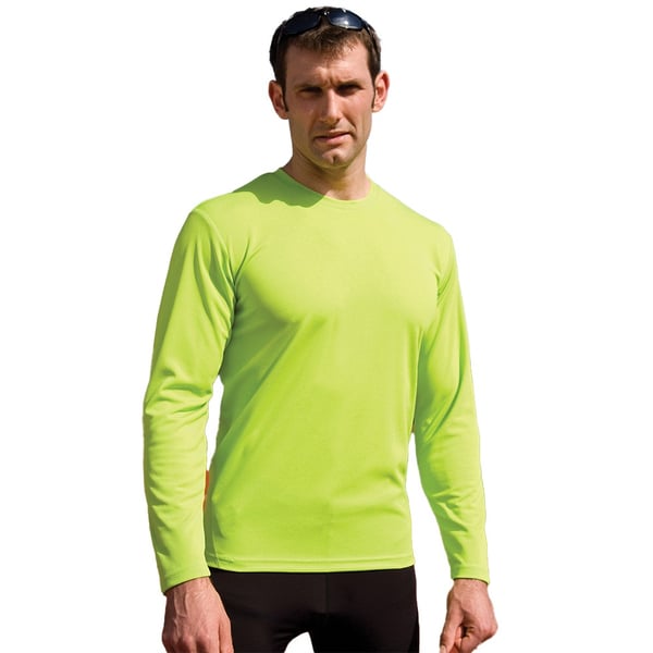 Spiro Mens Performance Long-Sleeved T-Shirt