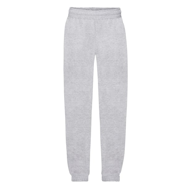 Fruit Of The Loom Childrens/Kids Premium Heather Jogging Bottoms Fruit Of The Loom Childrens/Kids Premium Heather Jogging Bottoms
