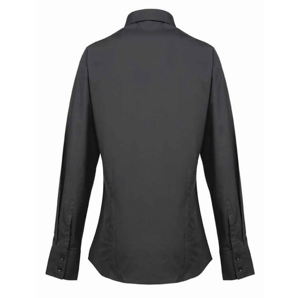 Premier Womens/Ladies Supreme Poplin Long-Sleeved Formal Shirt