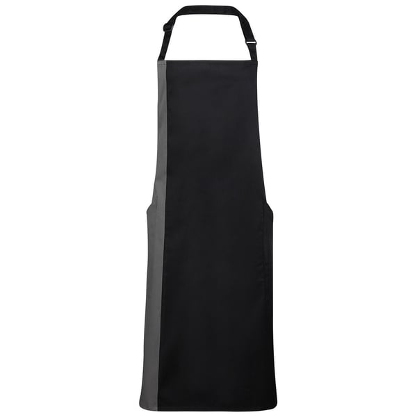 Premier Contrast Bibbed Full Apron