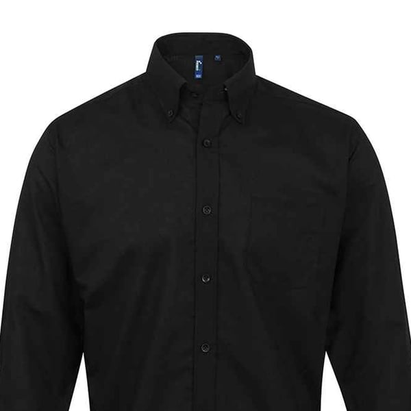 Premier Mens Signature Oxford Long-Sleeved Shirt