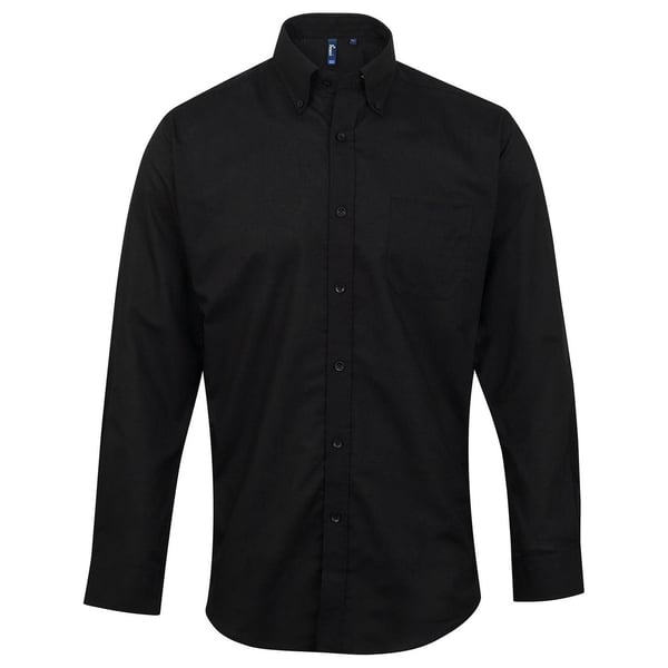 Premier Mens Signature Oxford Long-Sleeved Shirt