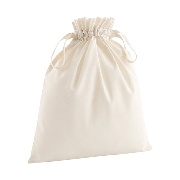 Westford Mill Organic Cotton Drawstring Bag