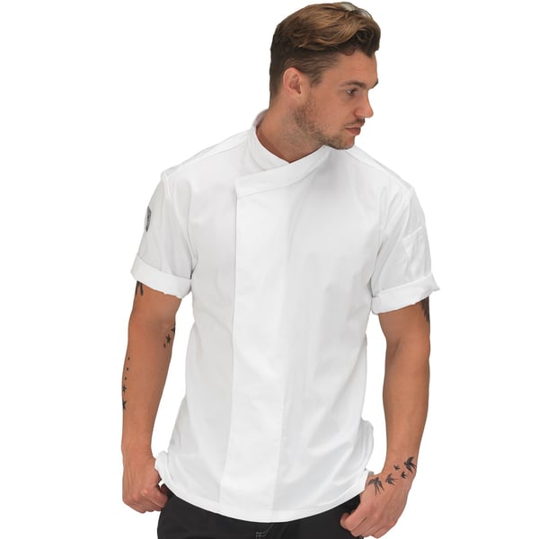 Le Chef Unisex Adult Academy Short-Sleeved Chef Tunic Le Chef Unisex Adult Academy Short-Sleeved Chef Tunic