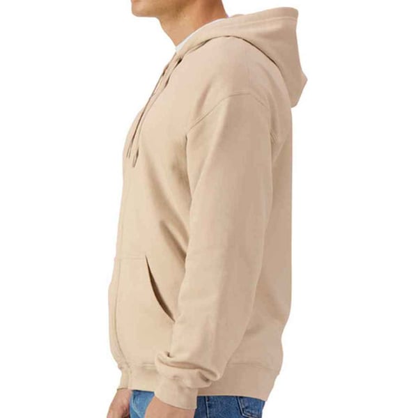 Gildan Mens Softstyle Midweight Full Zip Hoodie