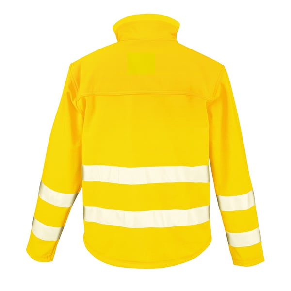 SAFE-GUARD by Result Unisex Adult Hi-Vis Soft Shell Jacket