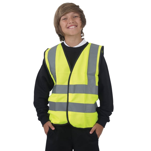 Yoko Childrens/Kids Hi-Vis Waistcoat