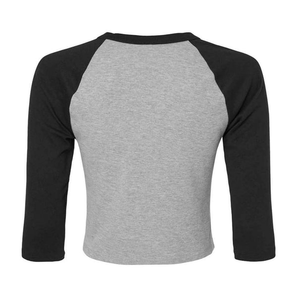 Bella + Canvas Naisten Heather Raglan T-paita