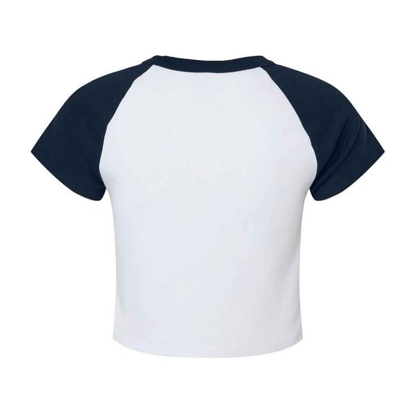 Bella + Canvas Naisten Raglan Crop T-paita
