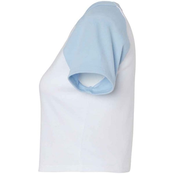 Bella + Canvas Naisten Raglan Crop T-paita