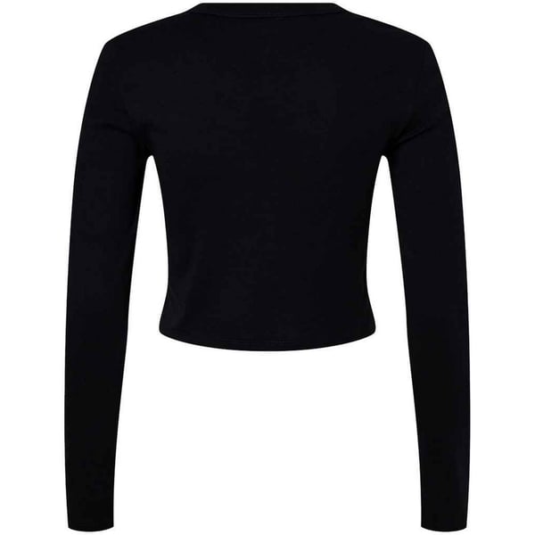 Bella + Canvas Womens/Ladies Micro-Rib Long-Sleeved T-Shirt