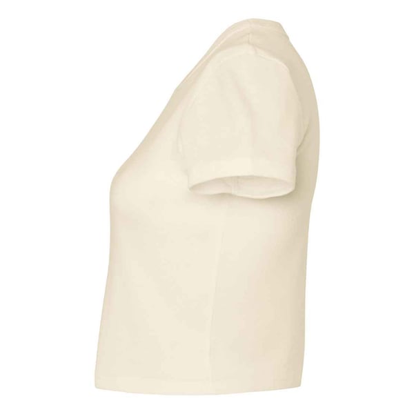 Bella + Canvas Dam/Dam Micro-Rib Croppad Topp