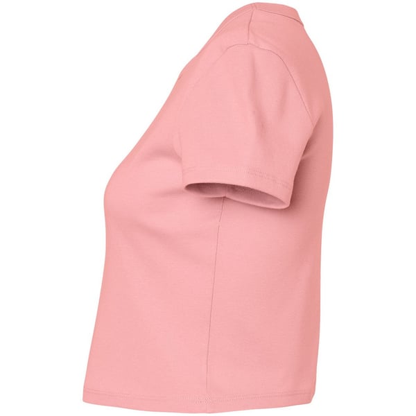 Bella + Canvas Dam/Dam Micro-Rib Croppad Topp