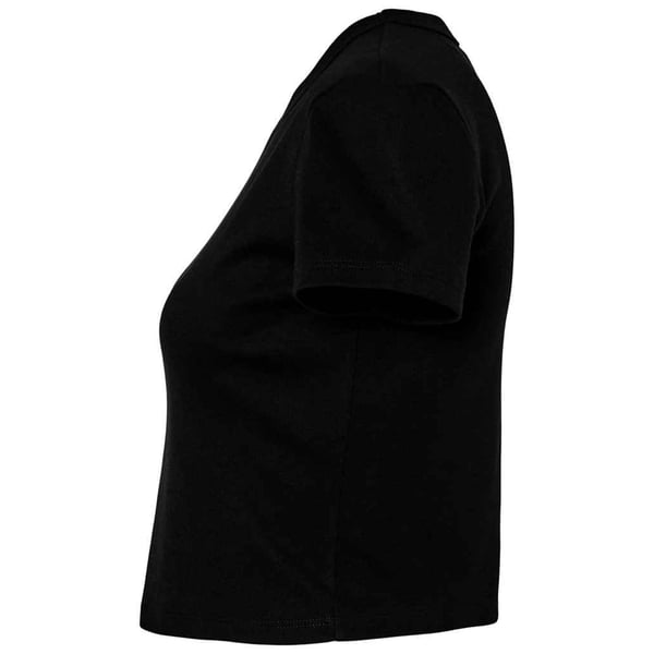 Bella + Canvas Dam/Dam Micro-Rib Croppad Topp