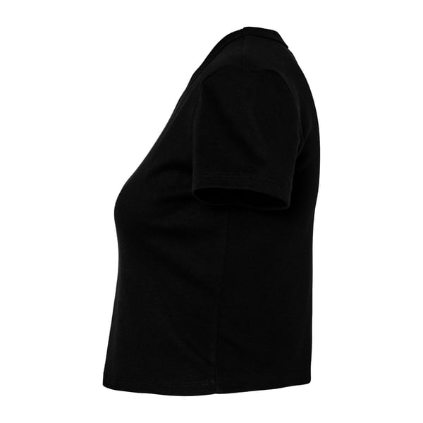 Bella + Canvas Dam/Dam Micro-Rib Croppad Topp