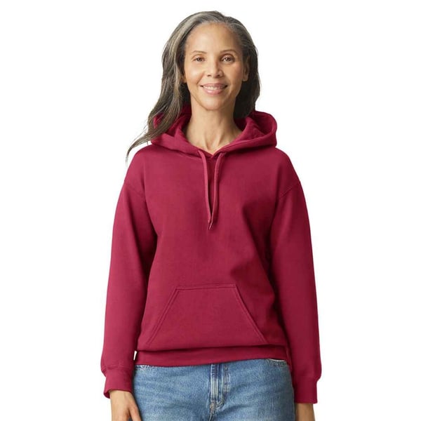 Gildan Mens Midweight Soft Touch Hoodie