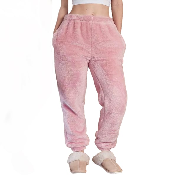 Brand Lab Unisex Adult Fluffy Fleece Jogging Bottoms