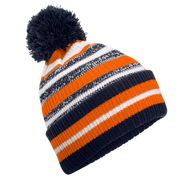 Beechfield Unisex aikuisten raidallinen pipo
