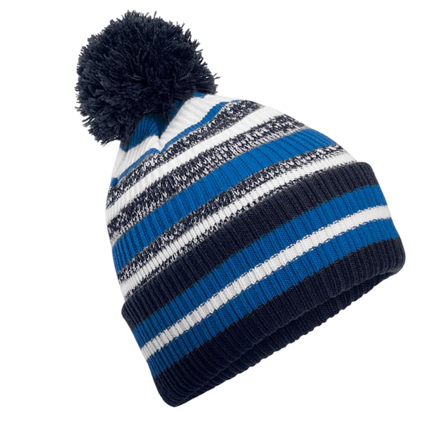 Beechfield Unisex aikuisten raidallinen pipo