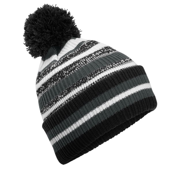 Beechfield Unisex aikuisten raidallinen pipo
