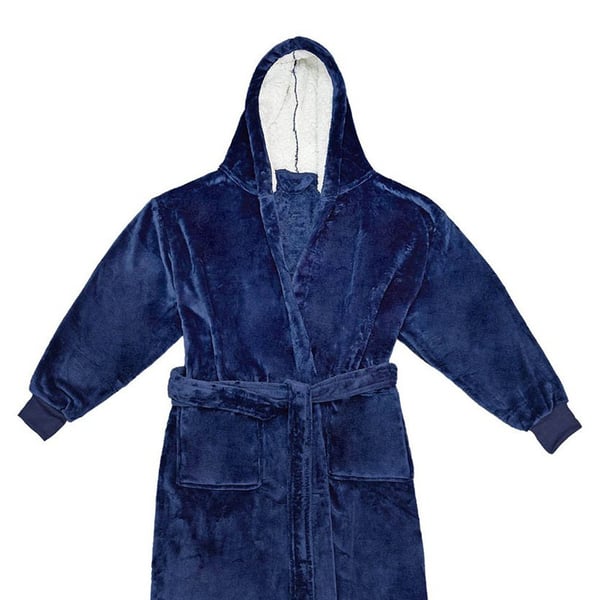 Brand Lab Unisex Adult Hooded Cuffed Robe