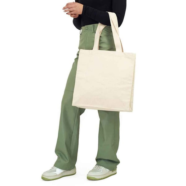 Brand Lab Everyday Square Canvas Tote Bag
