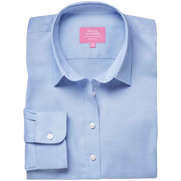 Brook Taverner Womens/Ladies Albany Oxford Formal Shirt
