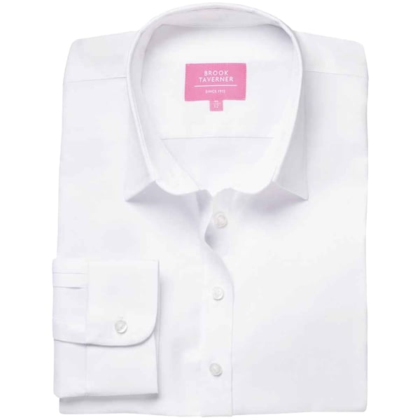 Brook Taverner Womens/Ladies Albany Oxford Formal Shirt