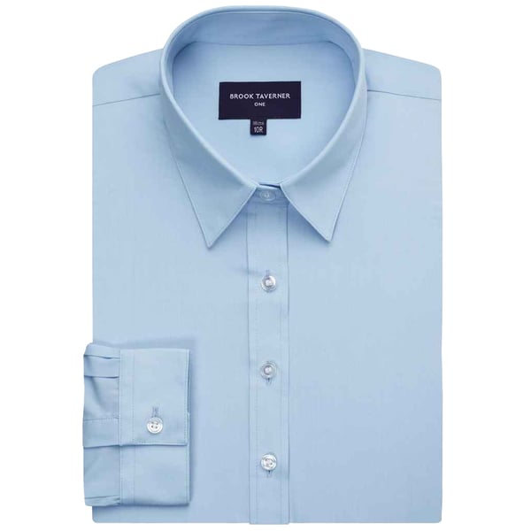 Brook Taverner Womens/Ladies Selene Poplin Long-Sleeved Formal Shirt