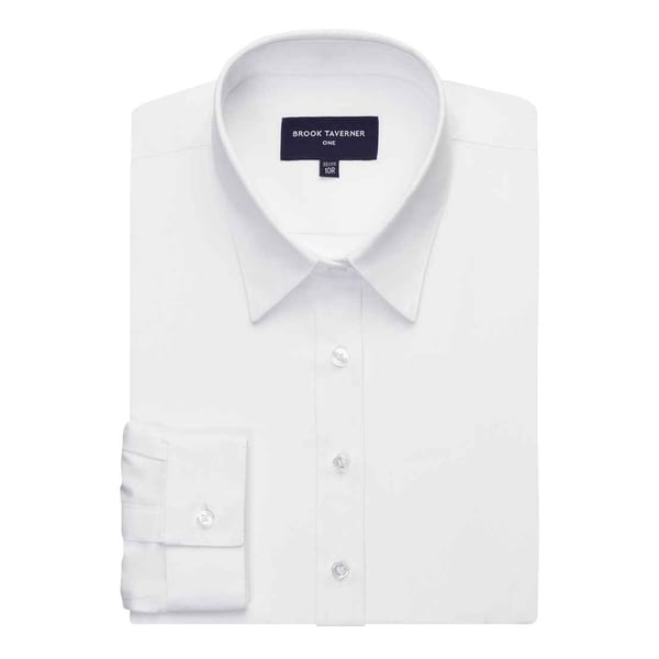 Brook Taverner Womens/Ladies Selene Poplin Long-Sleeved Formal Shirt