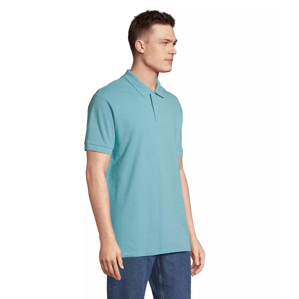 SOLS Unisex Adult Pacific Pique Twin Needle Stitch Polo Shirt