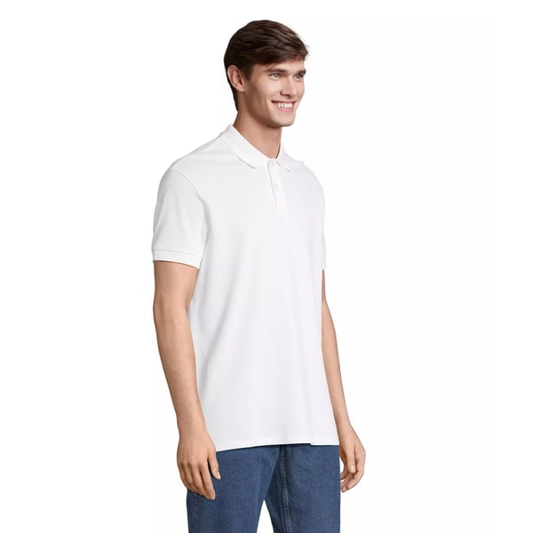 SOLS Unisex Adult Pacific Pique Twin Needle Stitch Polo Shirt