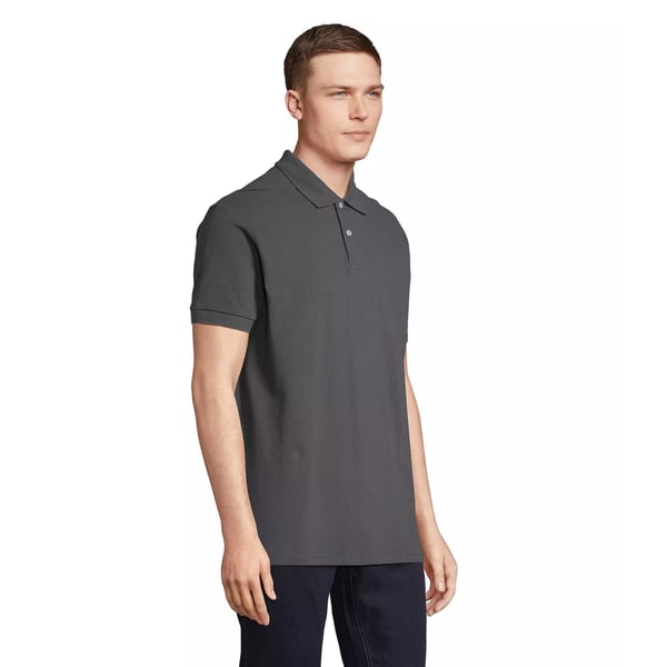 SOLS Unisex Adult Pacific Pique Twin Needle Stitch Polo Shirt
