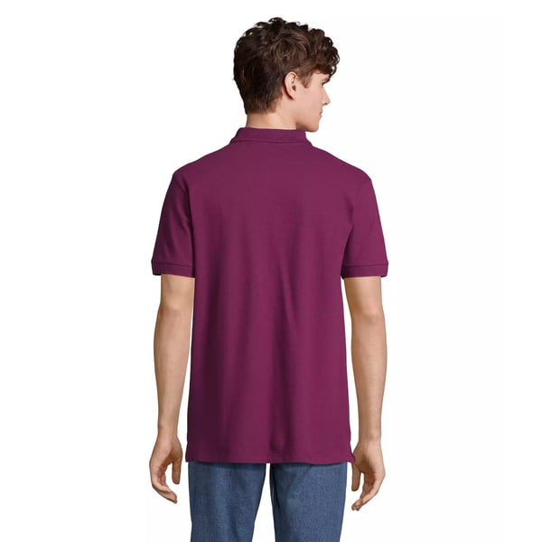 SOLS Unisex Adult Pacific Pique Twin Needle Stitch Polo Shirt