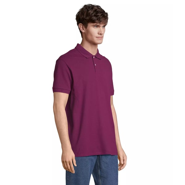 SOLS Unisex Adult Pacific Pique Twin Needle Stitch Polo Shirt