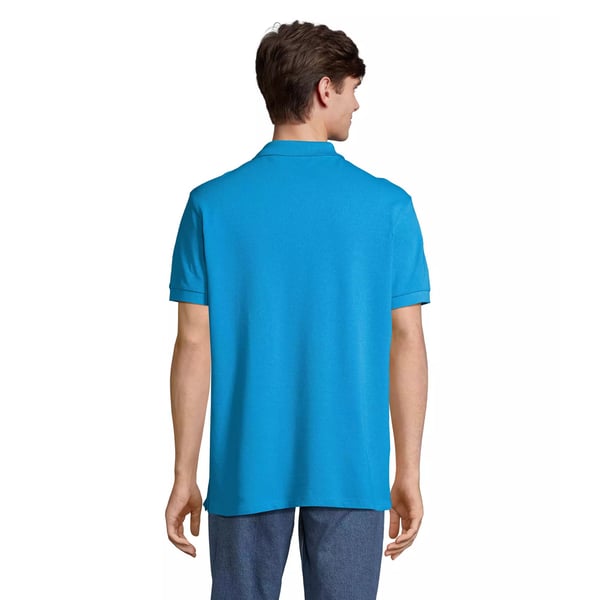 SOLS Unisex Adult Pacific Pique Twin Needle Stitch Polo Shirt