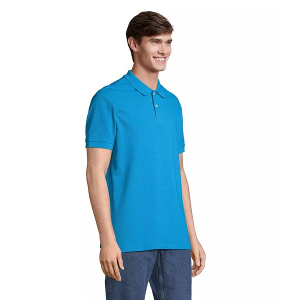 SOLS Unisex Adult Pacific Pique Twin Needle Stitch Polo Shirt