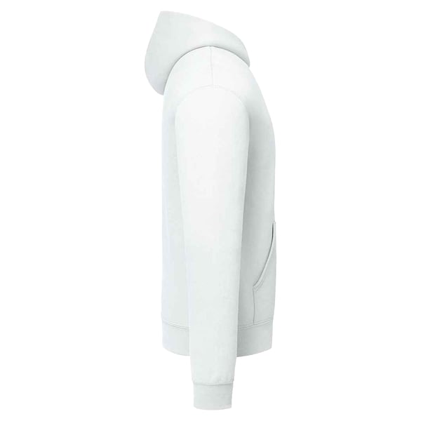 Fruit of the Loom Mens Supercotton Plain Hooded Sweatshirt