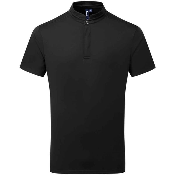 Premier Mens Essential Coolchecker Short-Sleeved Chef Shirt Premier Mens Essential Coolchecker Short-Sleeved Chef Shirt