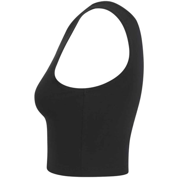 SF Womens/Ladies One Shoulder Tank Top