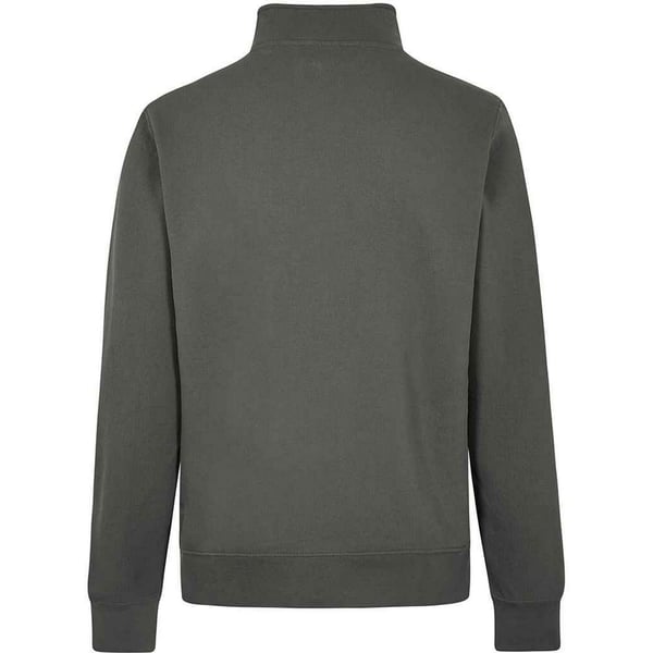 Kustom Kit Mens Pique Quarter Zip Relaxed Fit Sweatshirt