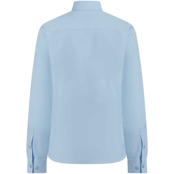 Henbury Womens/Ladies Cotton CoolPlus Long-Sleeved Formal Shirt
